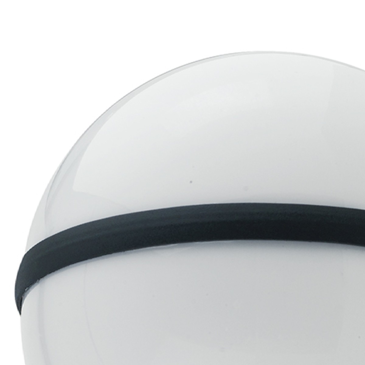 Applique da parete per esterno 60W E27 nera Orb