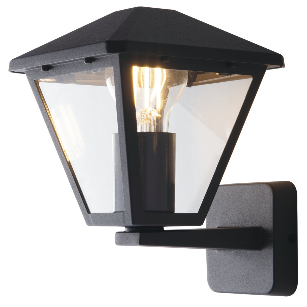 Applique da parete per esterno 60W E27 antracite Libresque Up
