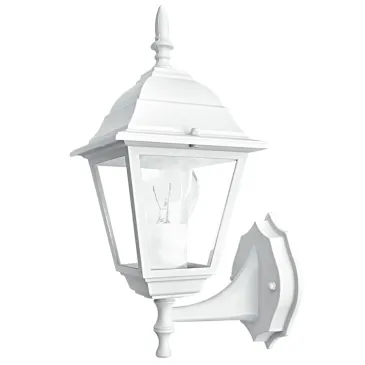 Applique da parete per esterno 60W E27 bianca Paris Up