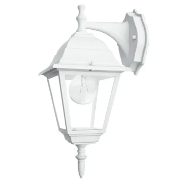 Applique da parete per esterno 60W E27 bianco Paris Down