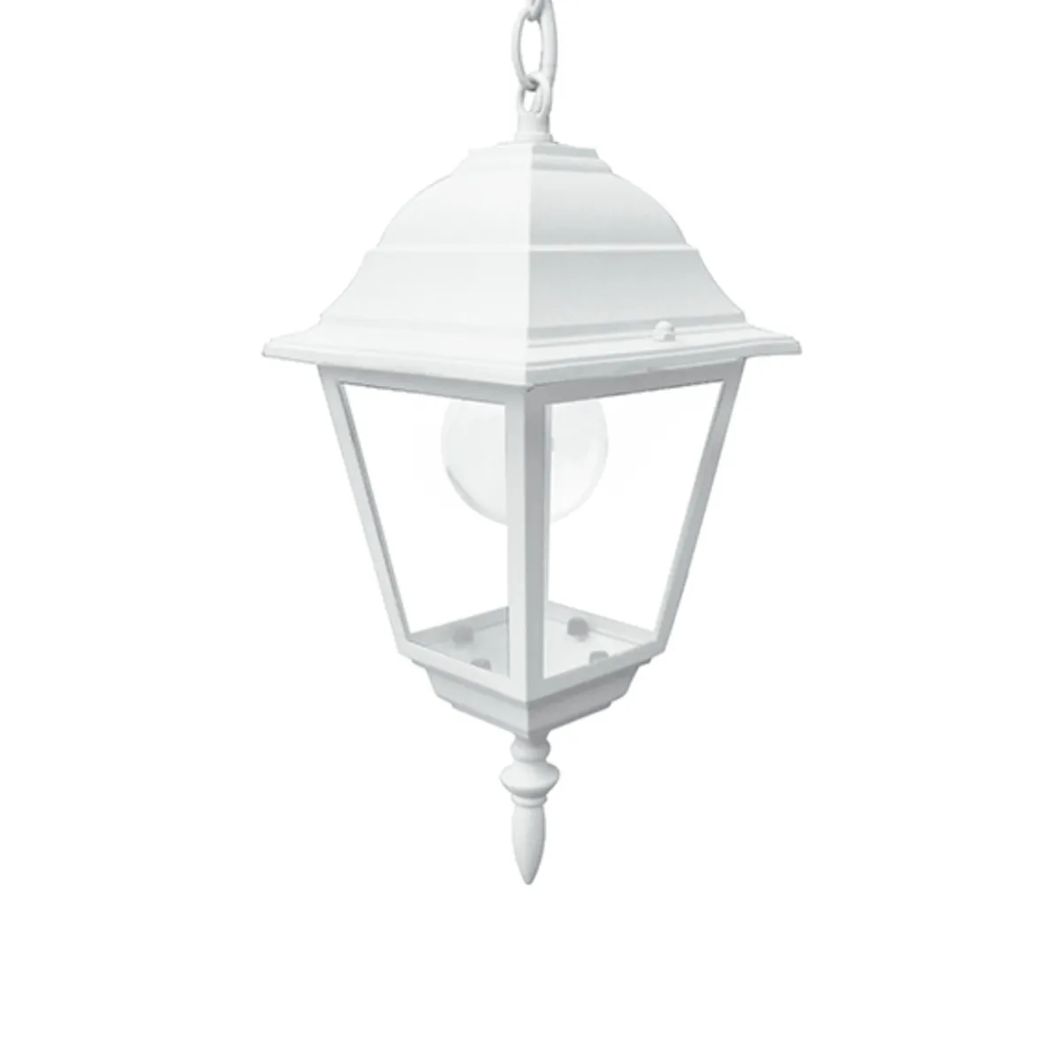 Lanterna Classica a Sospensione Bianca | Mondialshop