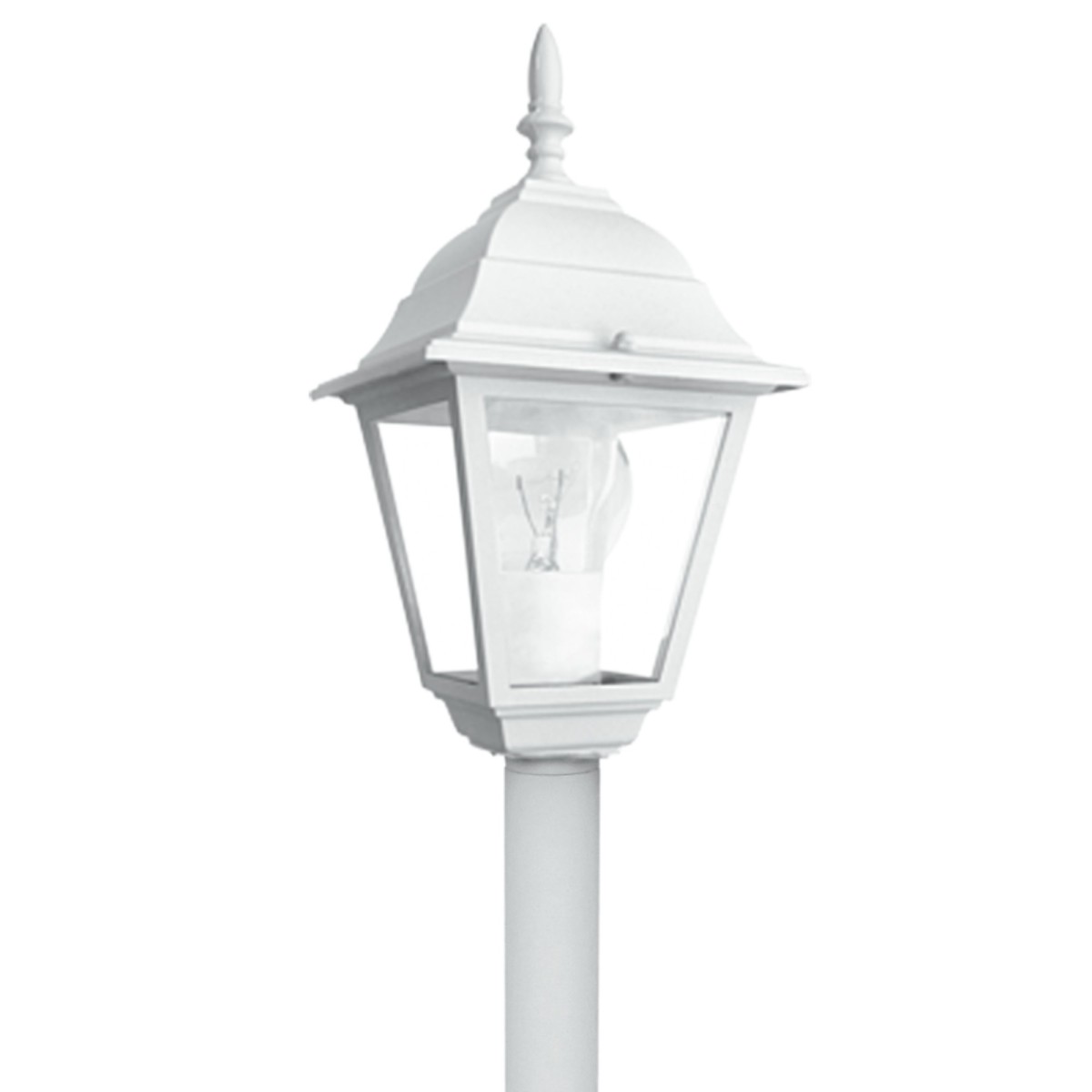 Lampione da Esterno Bianco e Nero | Mondialshop