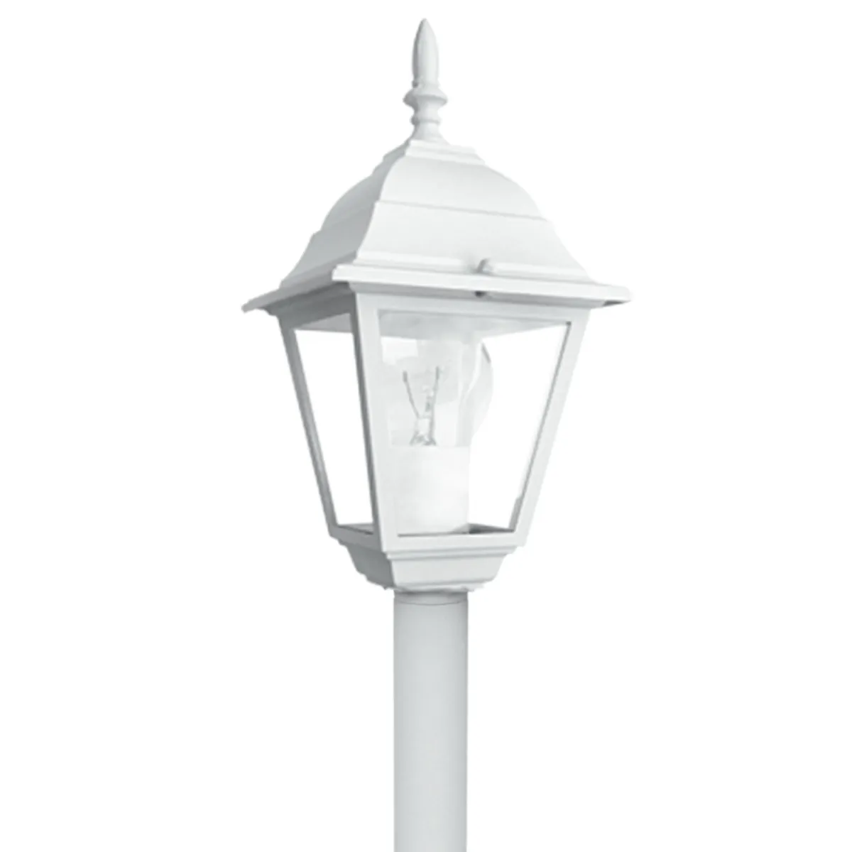 Lampione da Esterno Bianco e Nero | Mondialshop