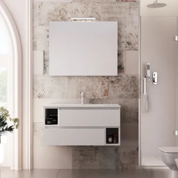 Mobile bagno sospeso 90cm...
