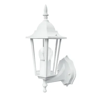 Applique da parete per esterno 60W E27 bianca London Up