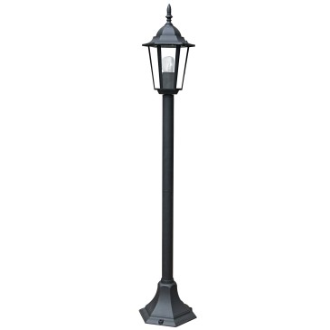 Lampadaire extérieur, blanc ou noir | Mondialshop
