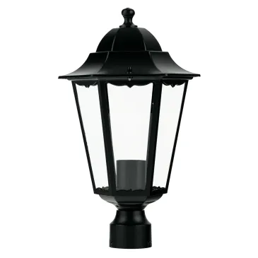 Tête de lanterne pour extérieur 60W E27 noir London