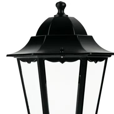 Tête de lanterne pour extérieur 60W E27 noir London
