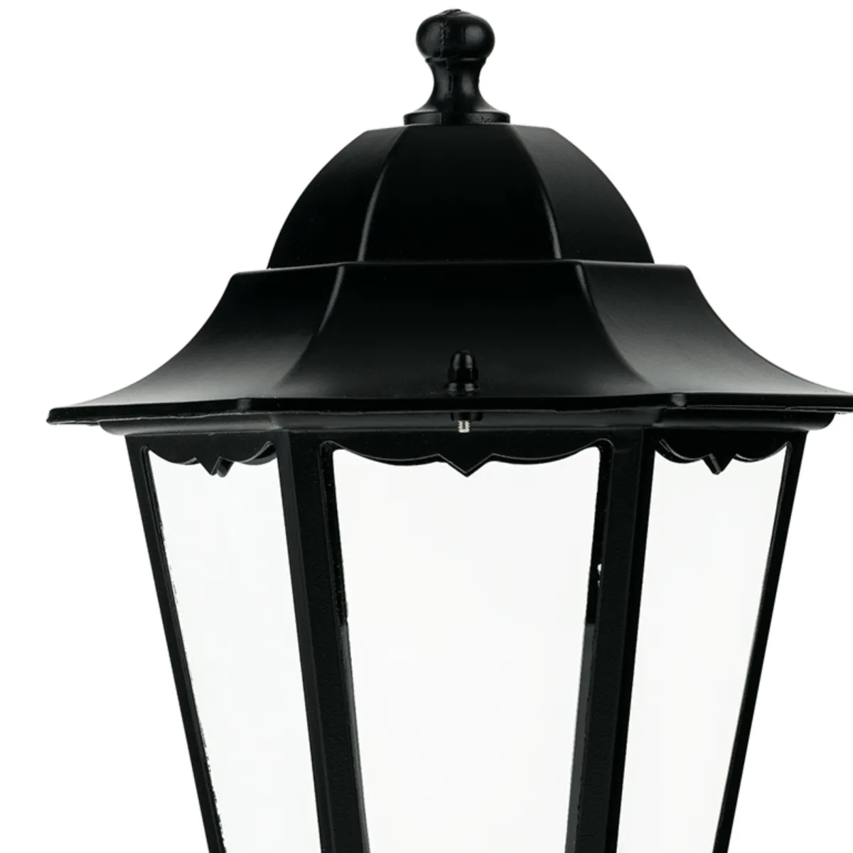 Tête de lanterne pour extérieur 60W E27 noir London