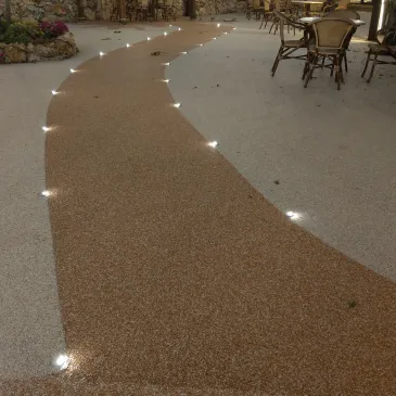 Encastré 3W 4000K nickel Pin led steplight