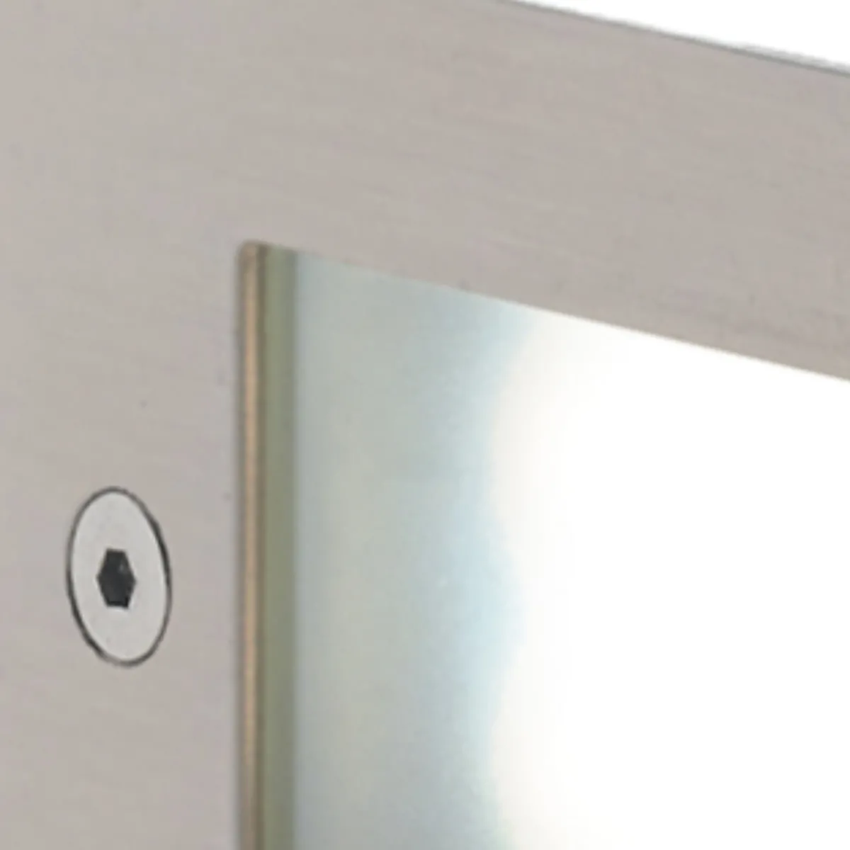 Segnapassi da incasso 6W a led nickel Flank