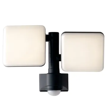 Projecteur extérieur double avec détecteur | Mondialshop