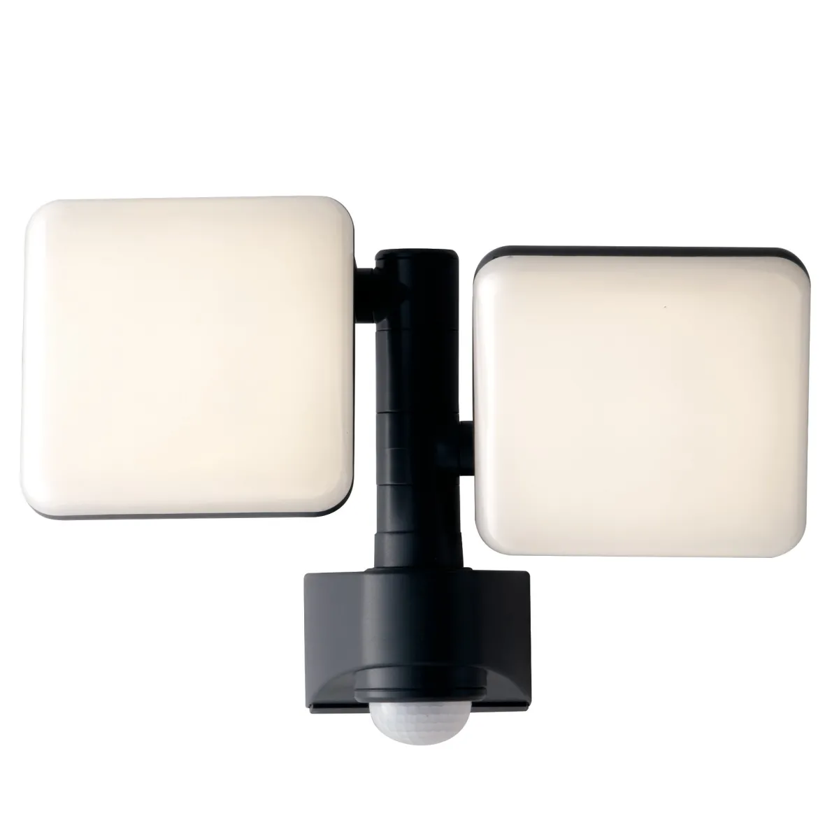 Projecteur extérieur double avec détecteur | Mondialshop