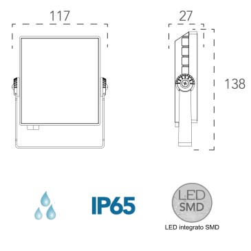 Projecteur de lumière LED...