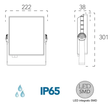 Projecteur de lumière LED...