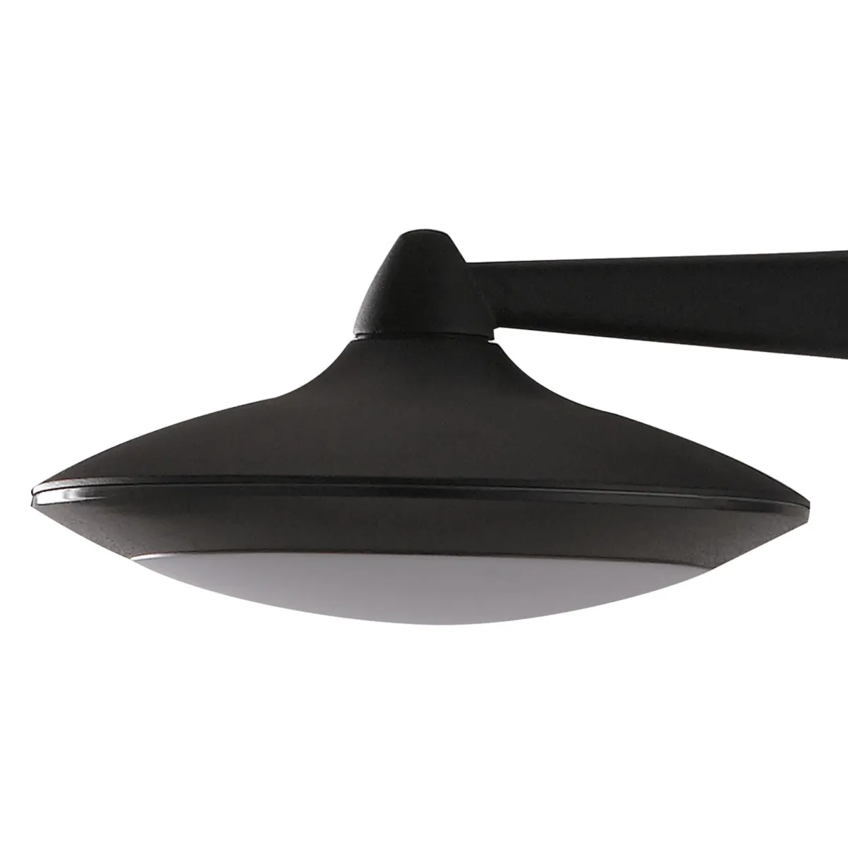 Applique da parete per esterno 12W a led nera Armony