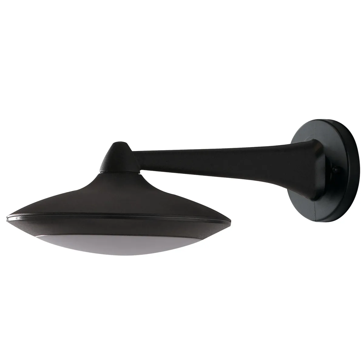 12-W-LED-Außenwandleuchte, Weiß oder Schwarz | Mondialshop