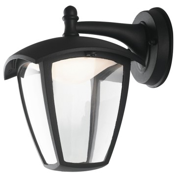 Lanterne d'extérieur LED noire LADY