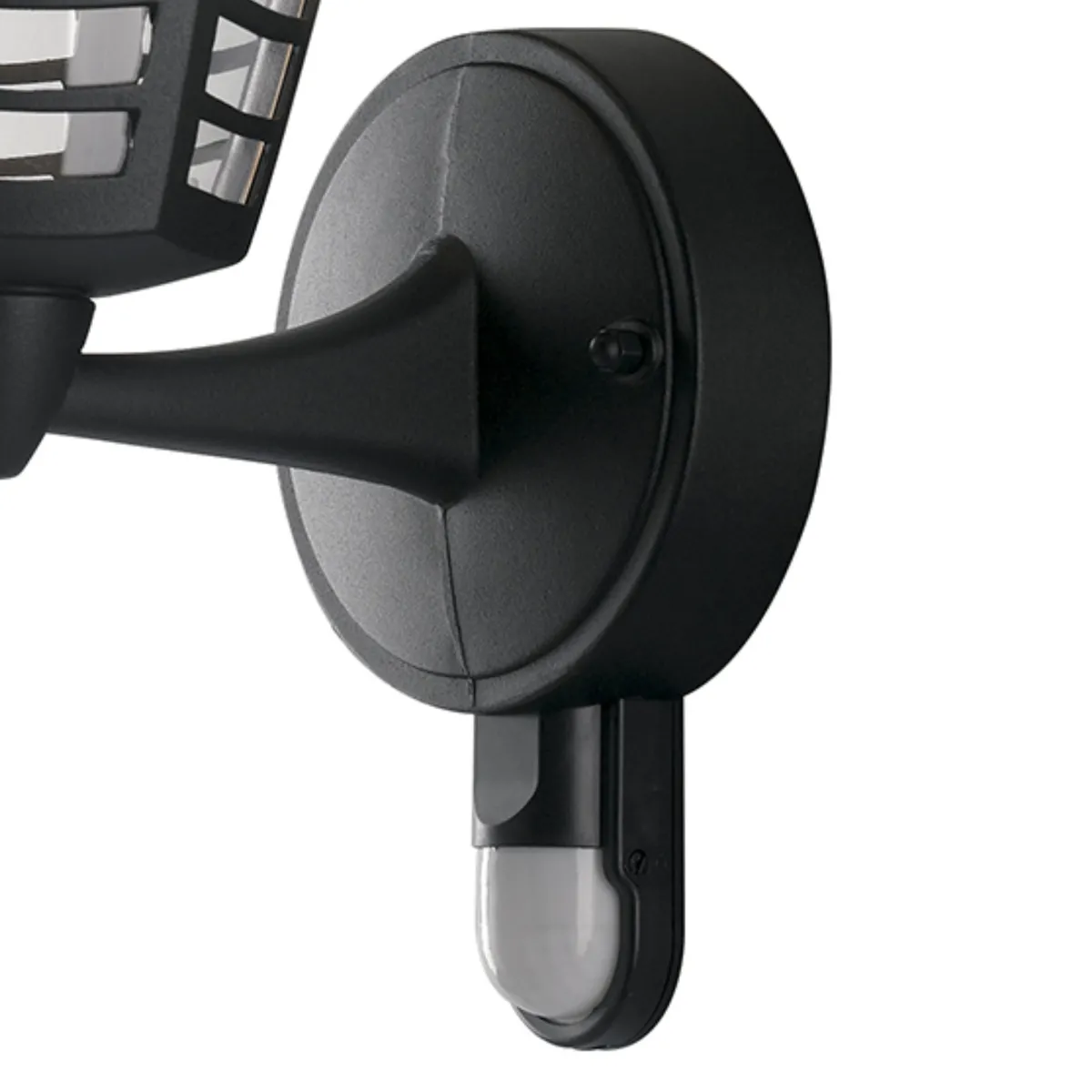 Lanterne LED noire A + 4000 kelvin 12 watts