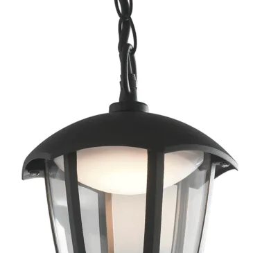 Lampadario a sospensione 12W a led nero Grace