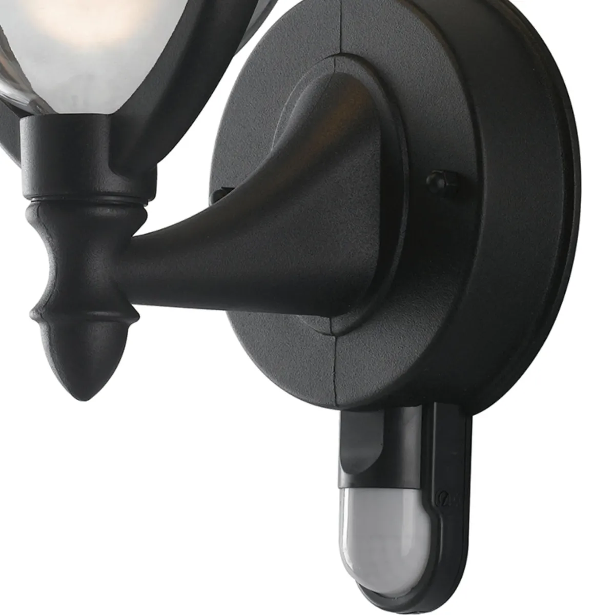 Lanterne LED noire 4000 kelvin 12 watts