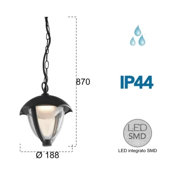 Lampe à suspension Black...