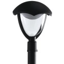 Lampadaire LED noir 4000kelvin 12 watts