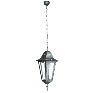 Klassische Laterne mit schwarzer und silberner Oberfläche | Mondialshop