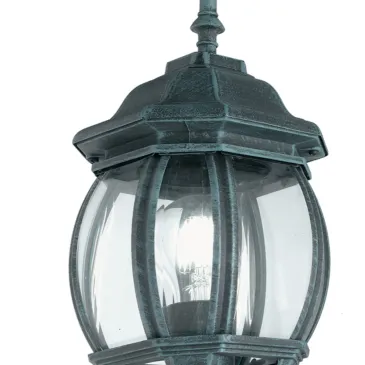 Applique da parete per esterno 60W E27 nero e verde Madrid Up