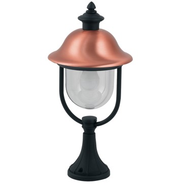 Paletto da Esterno Nero e Rame | Mondialshop
