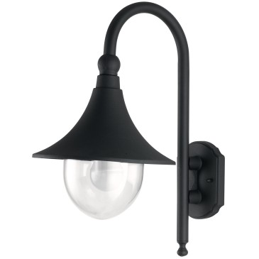 Klassische schwarze Outdoor-Laterne | Mondialshop