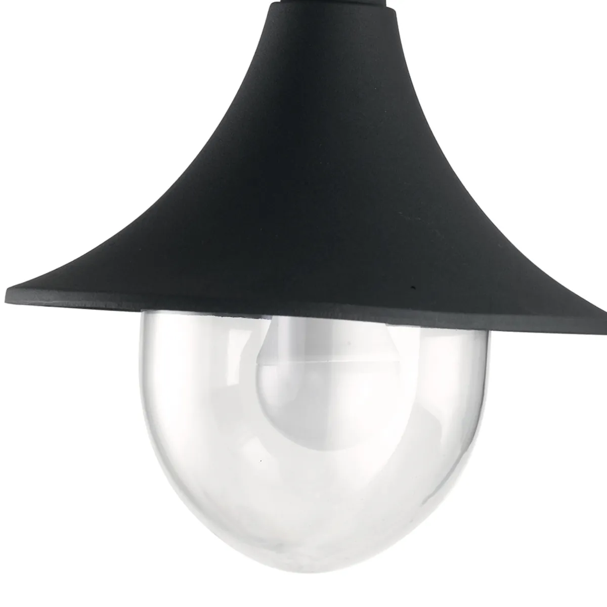 Klassische schwarze Outdoor-Laterne | Mondialshop