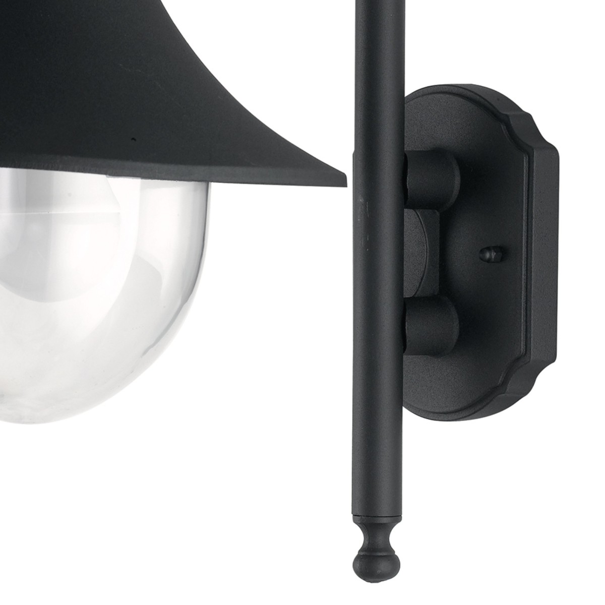 Lanterne d'extérieur noire classique | Mondialshop