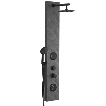 Colonna doccia idromassaggio FUMETTO effetto pietra | Mondialshop