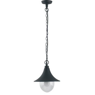 Klassische schwarze Outdoor-Laterne | Mondialshop