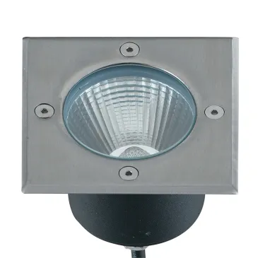 8W LED-Einbaustrahler Split Square aus Stahl für den Außenbereich