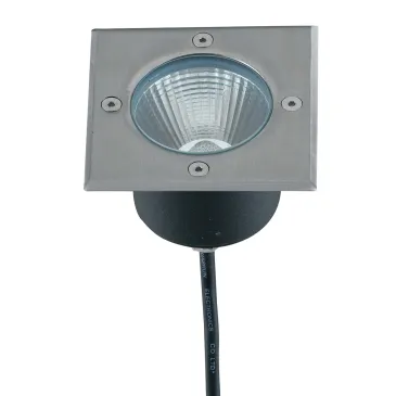 8W LED-Einbaustrahler Split Square aus Stahl für den Außenbereich