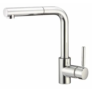 Harry Küchenarmatur aus Chrom mit Ausziehbrause | Mondialshop