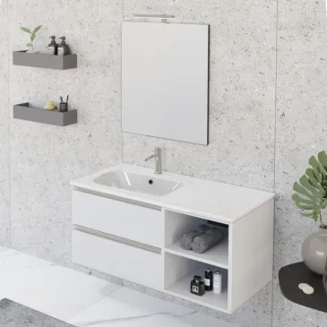 Mobile bagno sospeso 100cm...