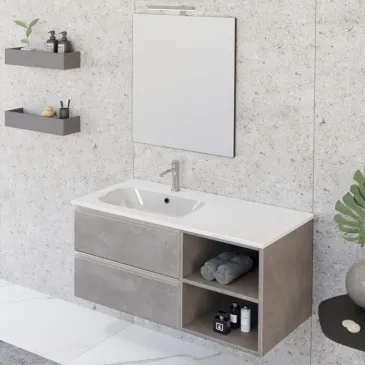 Mobile bagno sospeso 100cm...