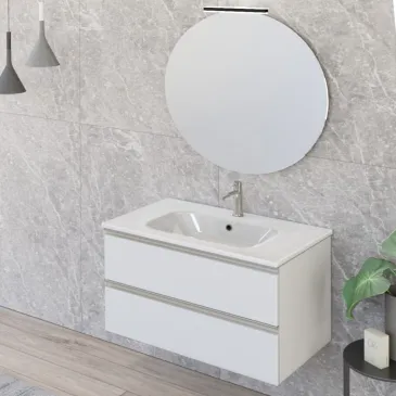 Mobile bagno sospeso 80cm...