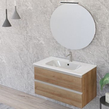 Mobile bagno sospeso 80cm...