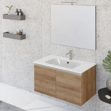 Mobile bagno sospeso 80cm...