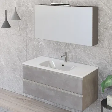Mobile bagno sospeso 100cm...
