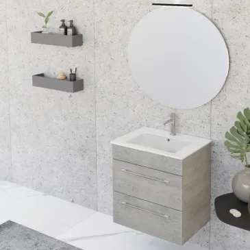Mobile bagno sospeso 55cm...
