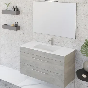 Mobile bagno sospeso 100cm...