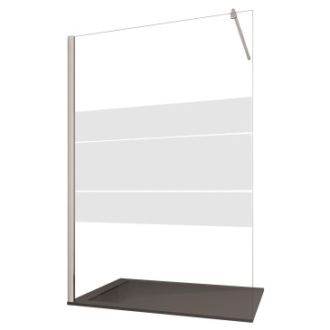 Parete Doccia Walk-In serigrafata 200h 8mm