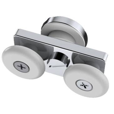 Porte de douche coulissante pour niche H200 Anticalcaire TARGET