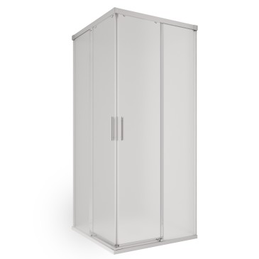 Box doccia angolare scorrevole acidato UNICO | Mondialshop