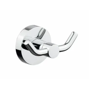 Set accessori da bagno cromati in vetro satinato Venezia